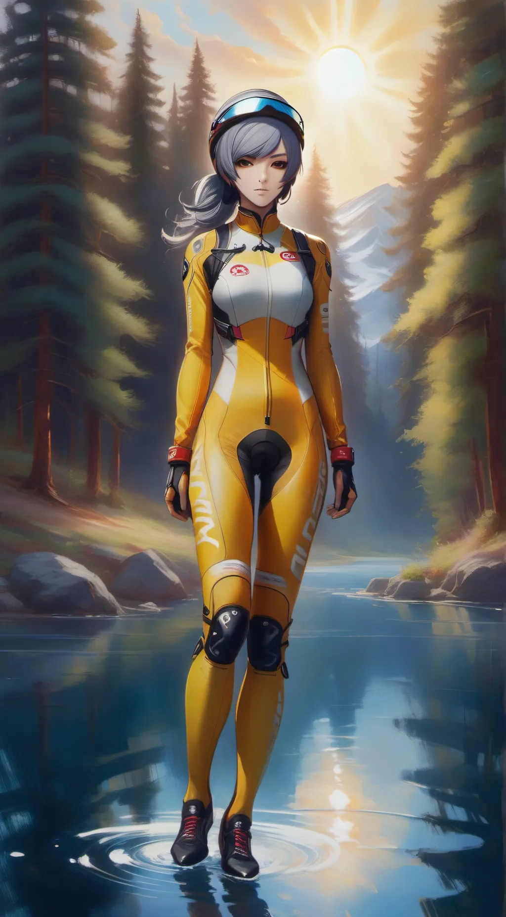 ai character: Persona 4 background