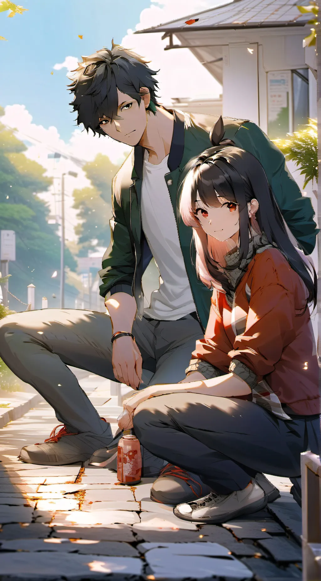 ai character: Nagatoro background