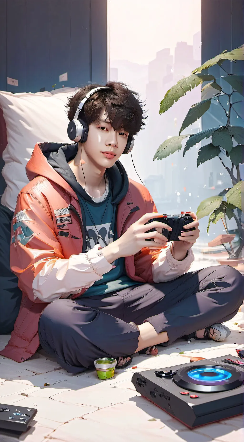 ai character: axel background