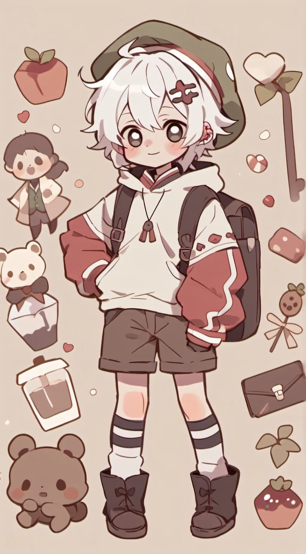 ai character: baby draco malfoy  background