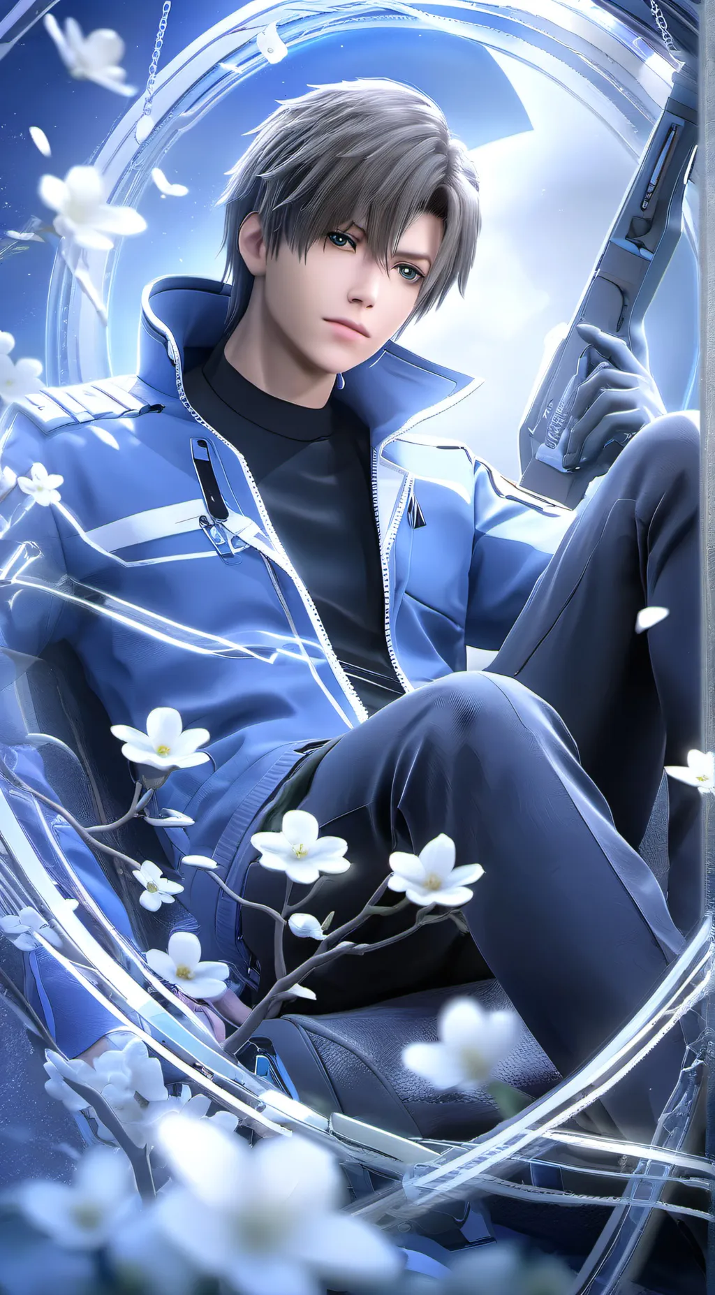 ai character: ishowspeed battle background