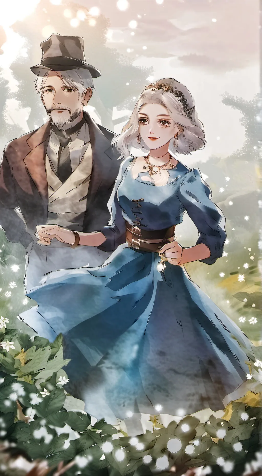 ai character: Samantha/And/James background