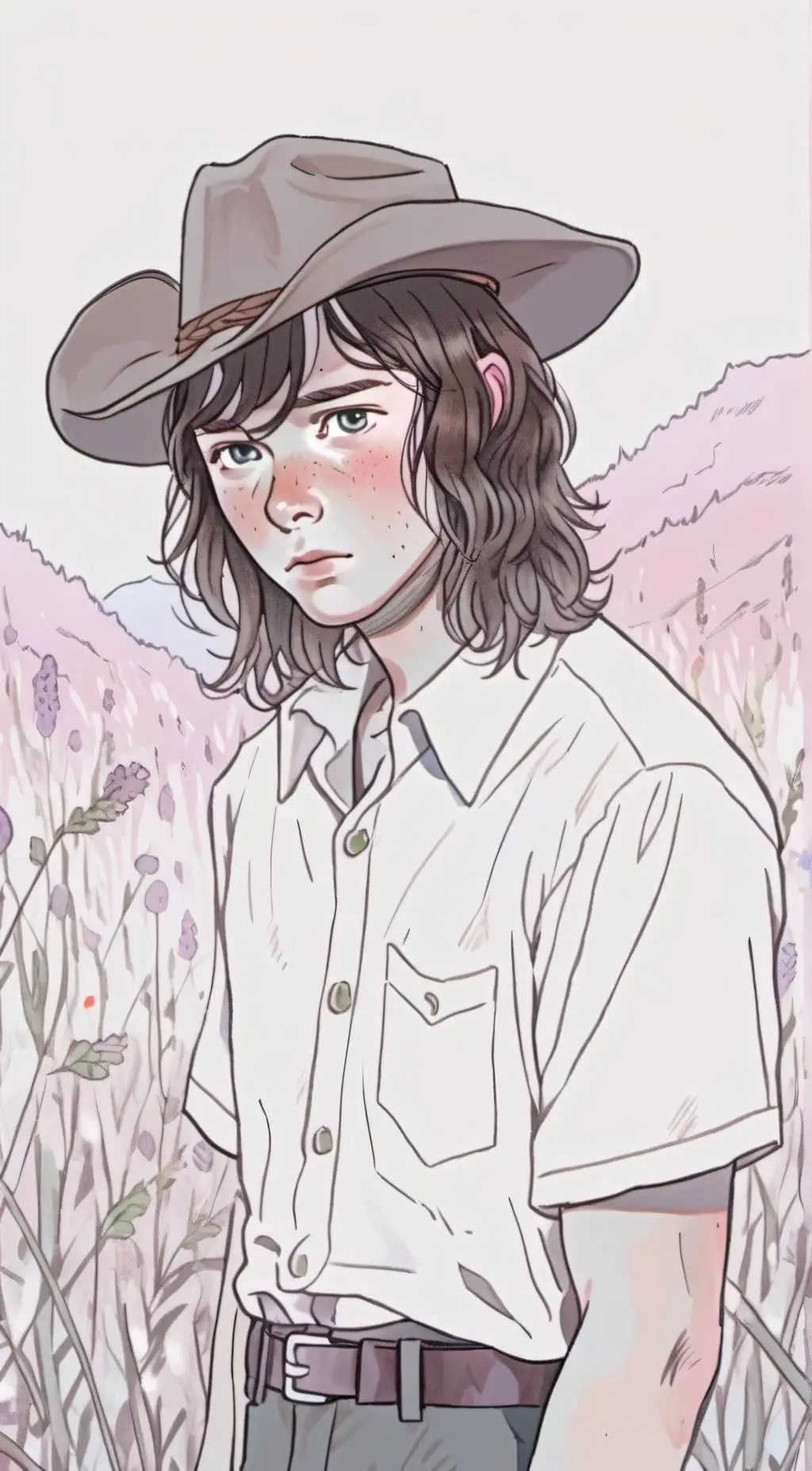 ai character: carl grimes background