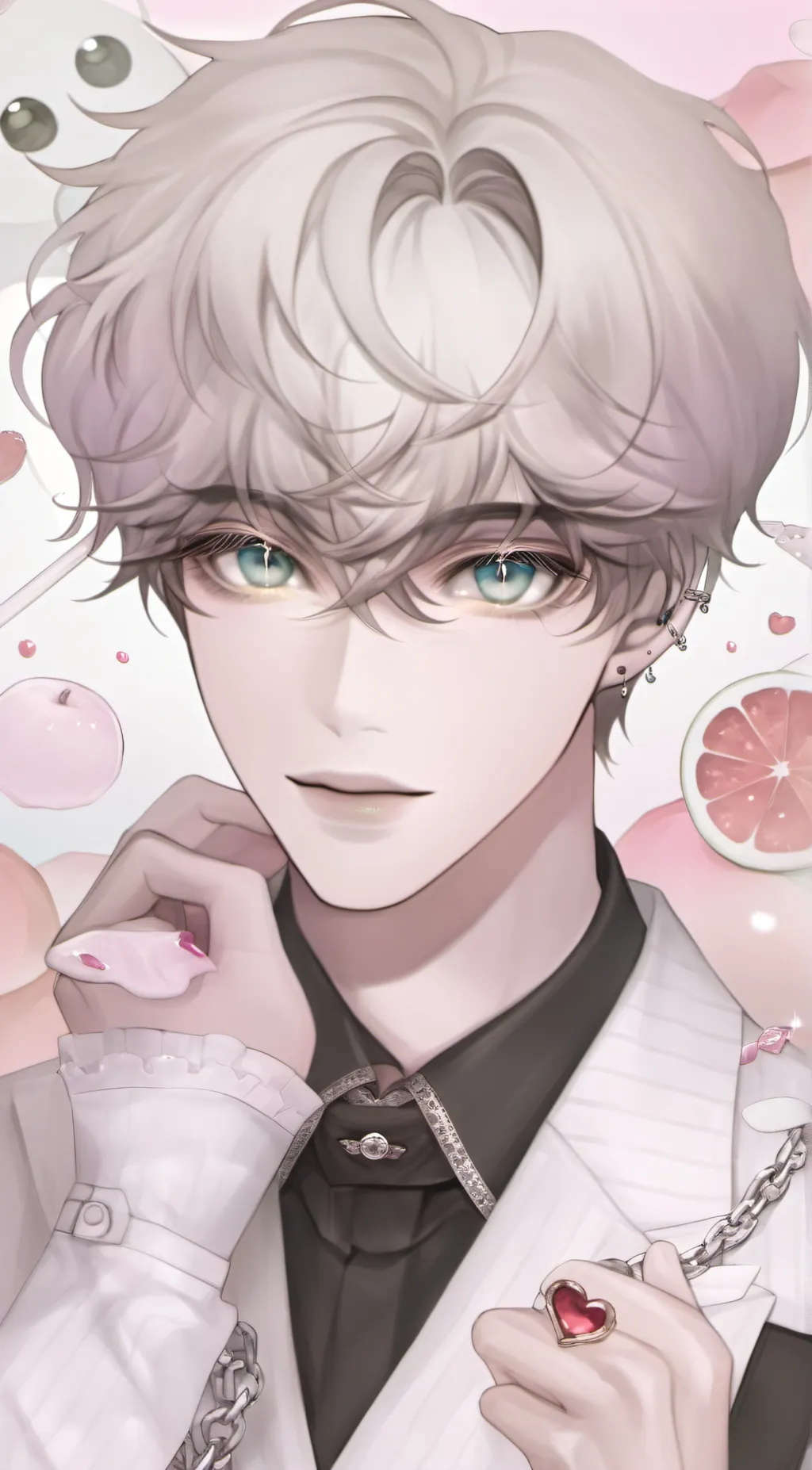 ai character: König ☹︎☕︎☃︎♱ background