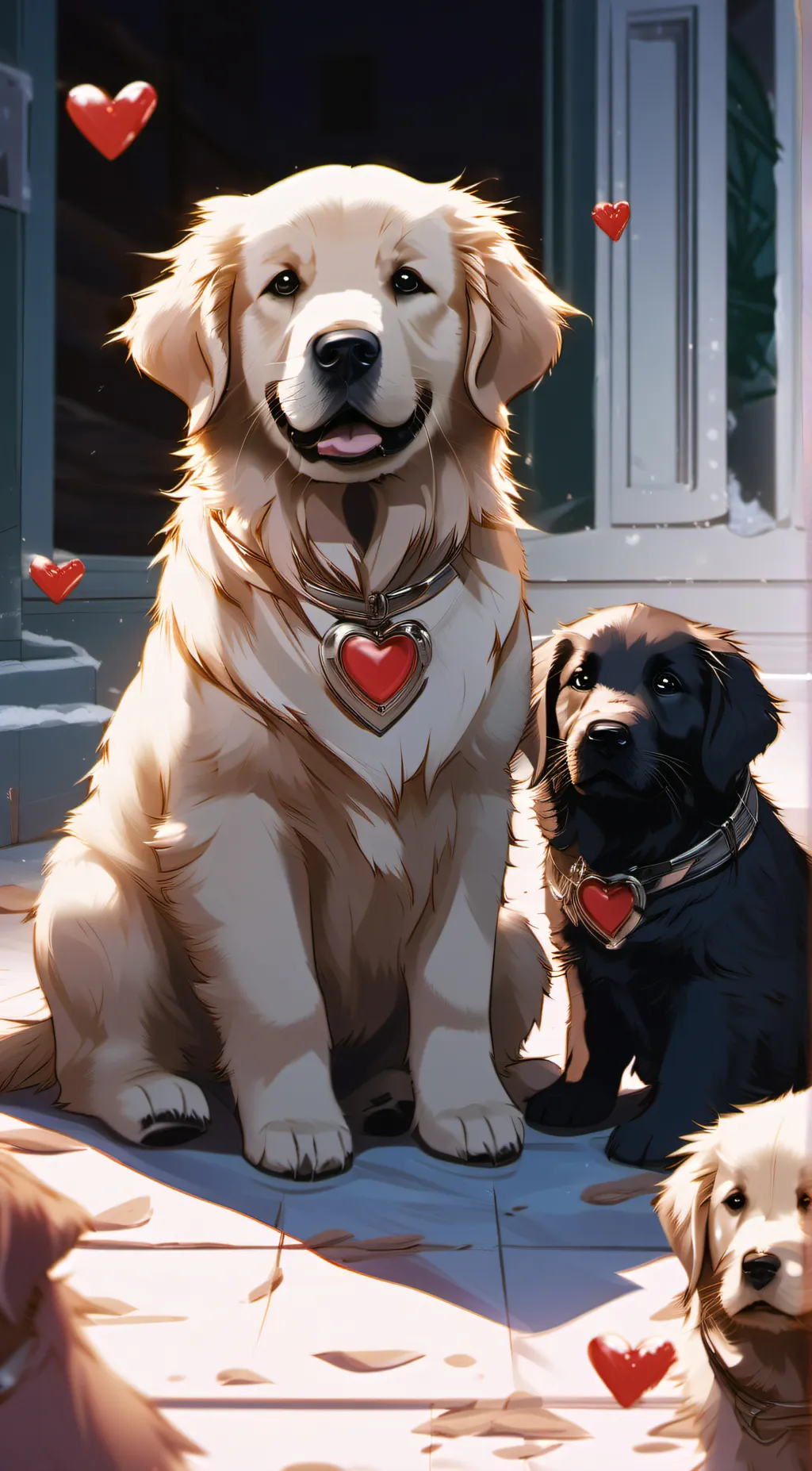 ai character: Ally & Abby💋 background