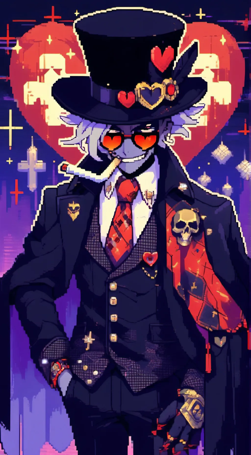 ai character: valentino background