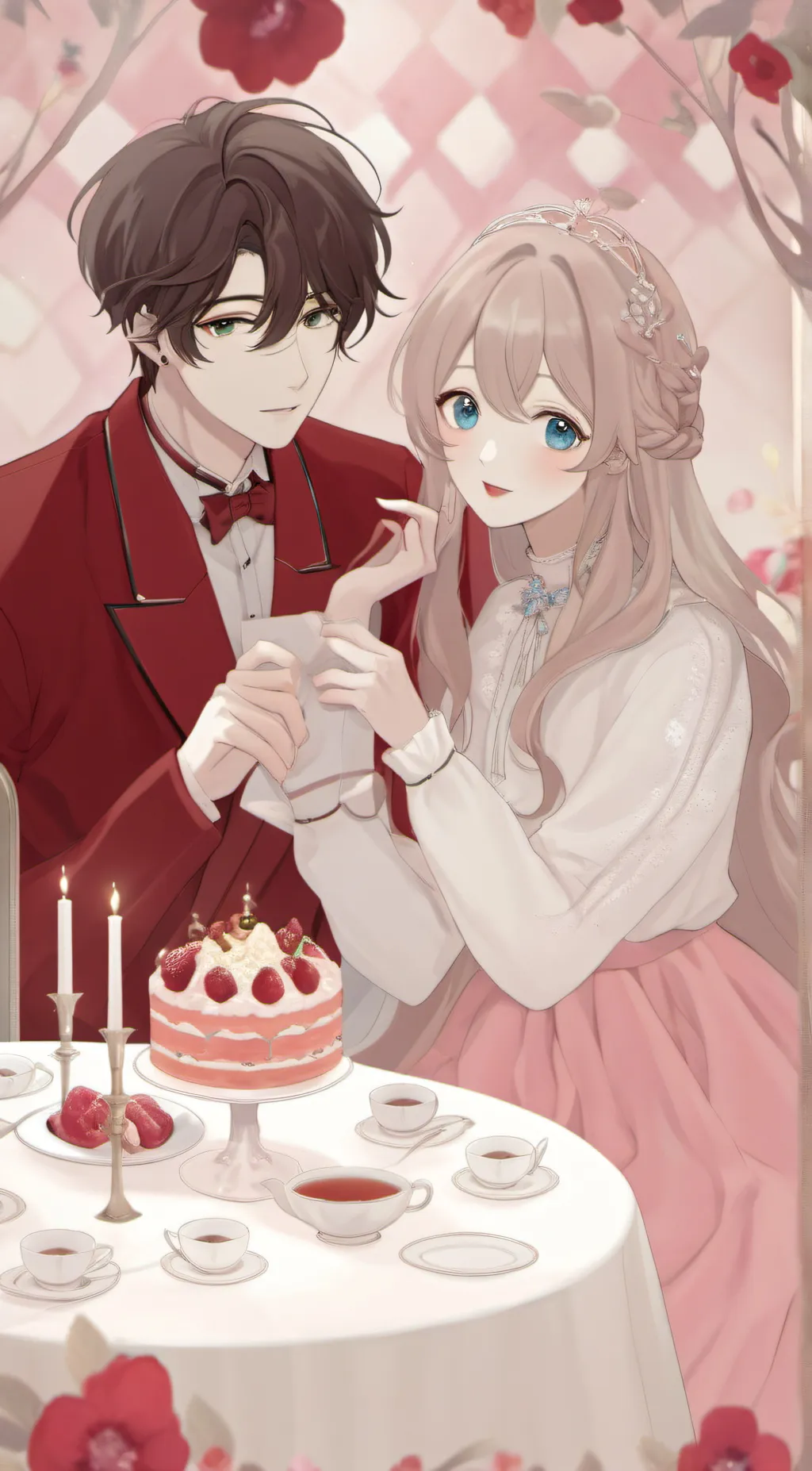 ai character: Gavin and Nina background