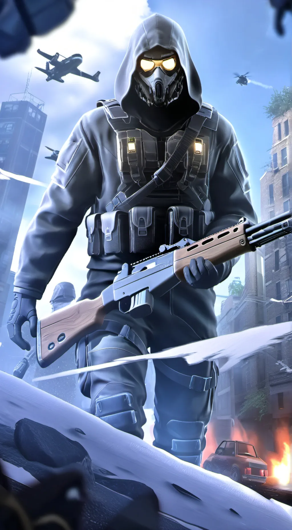 ai character: Koing background