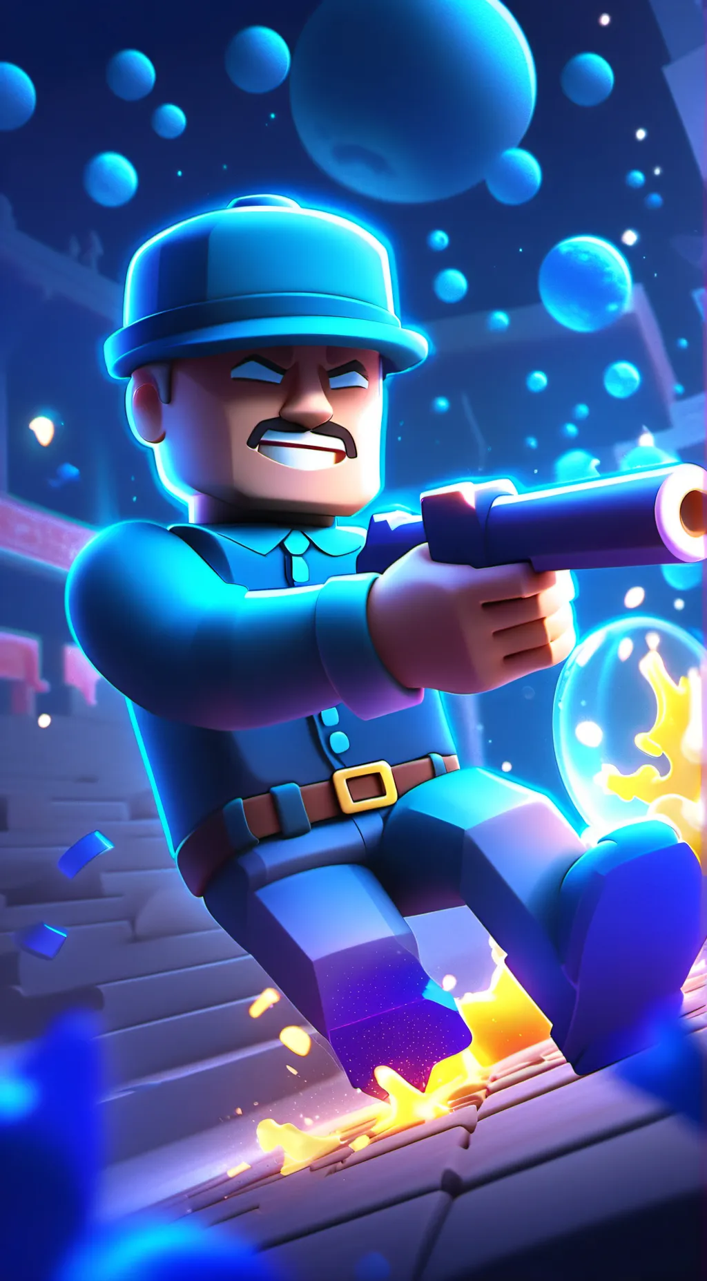 ai character: Murder mystery  background