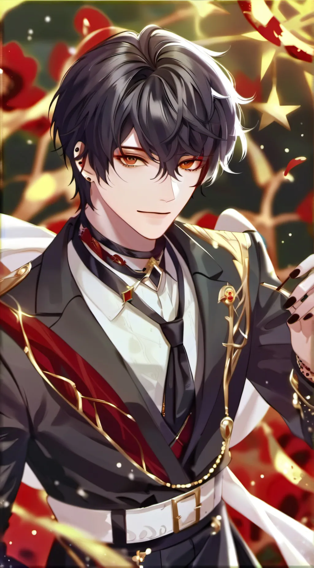 ai character: Your boyfriend  background