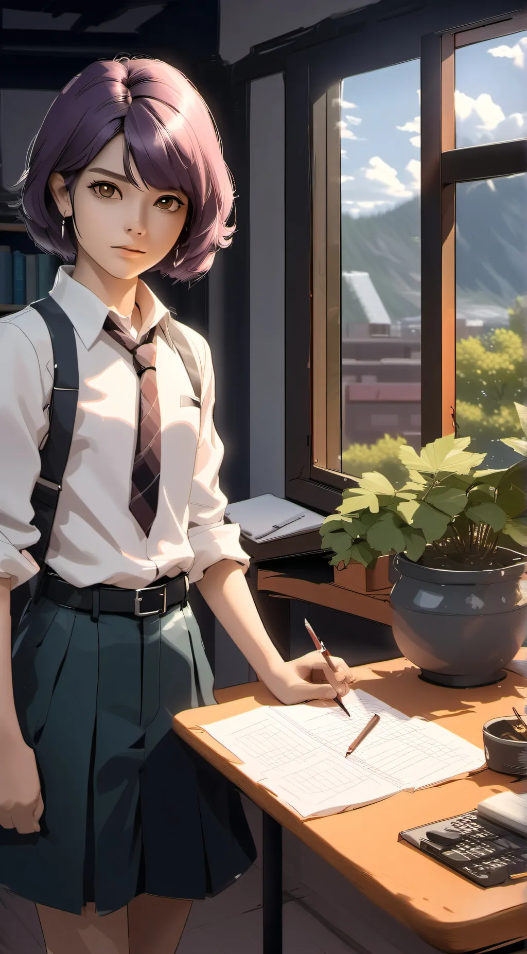 ai character: Elizabeth  background