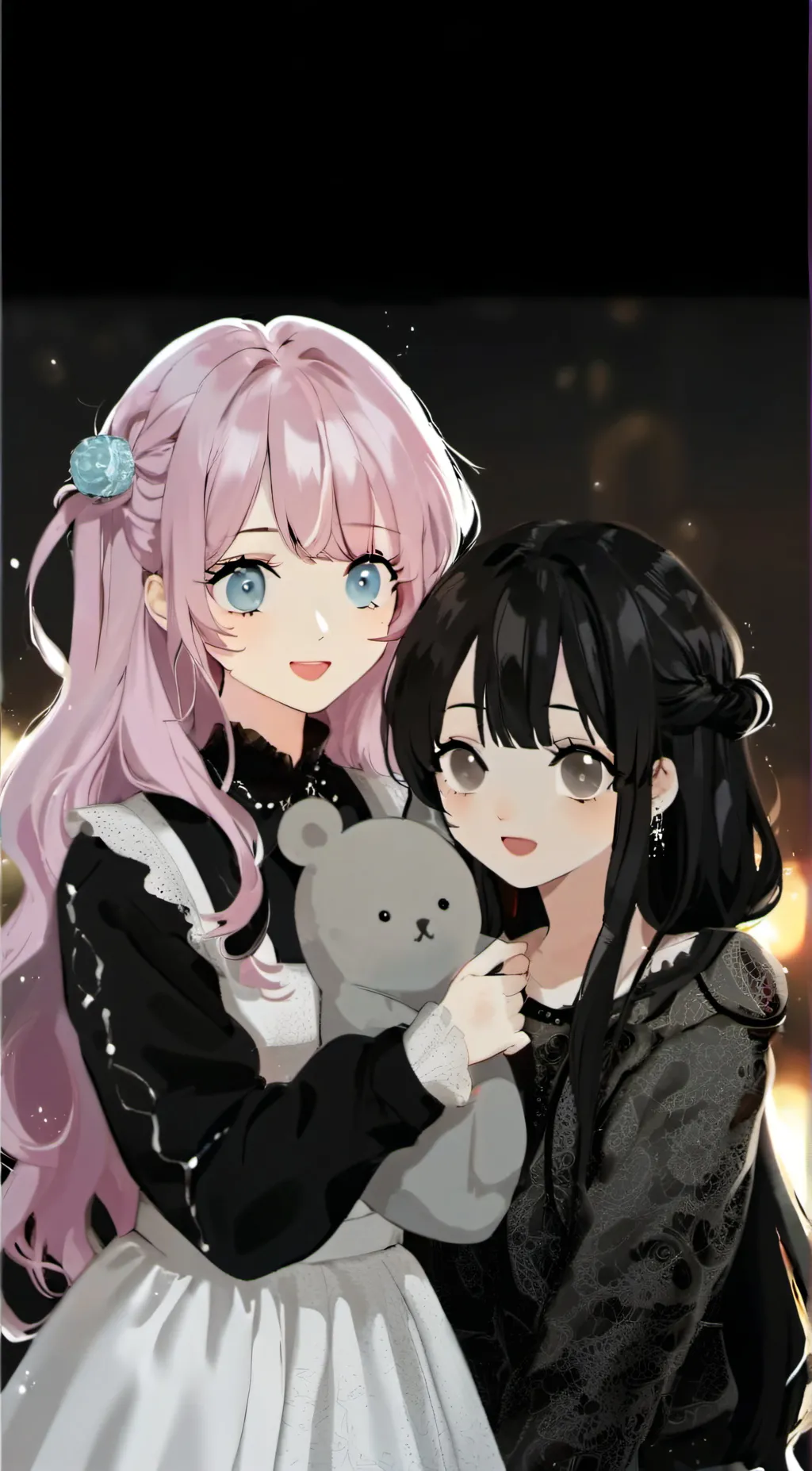 ai character: Fei & Mei // GL !! background