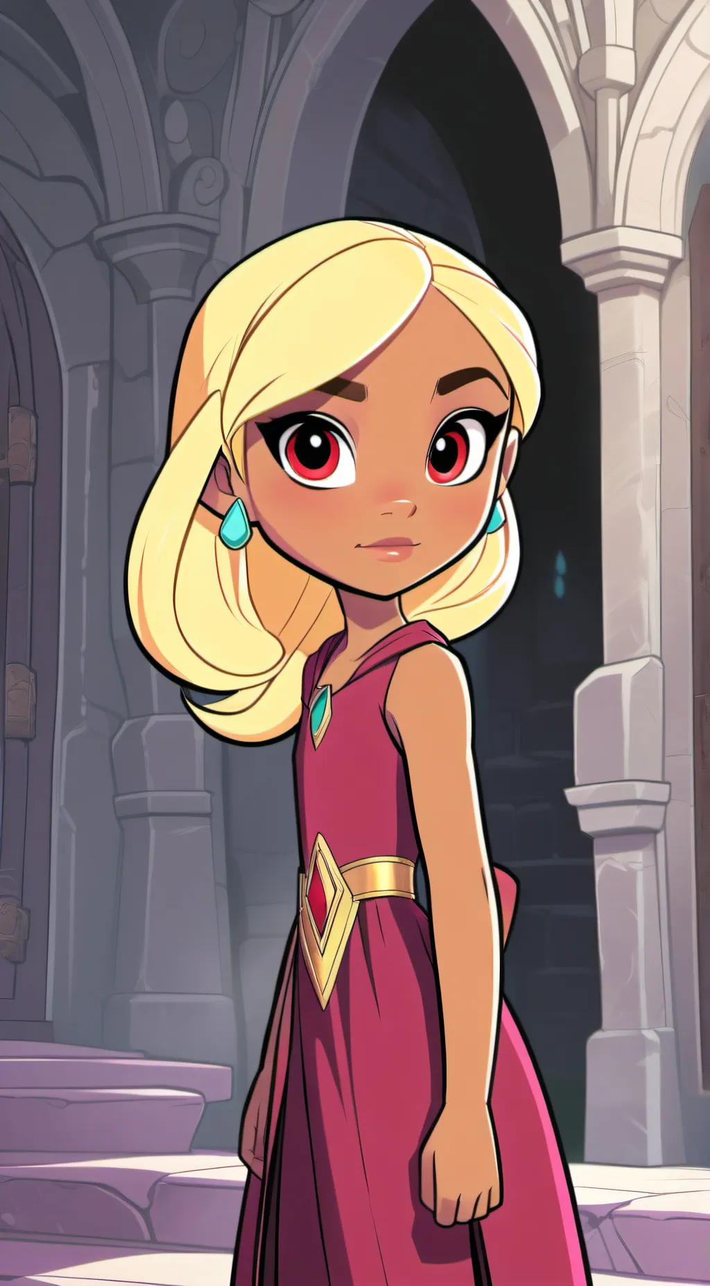 ai character: the descendants background