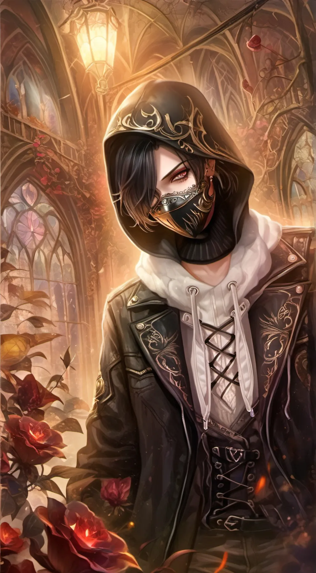 ai character: Ash background