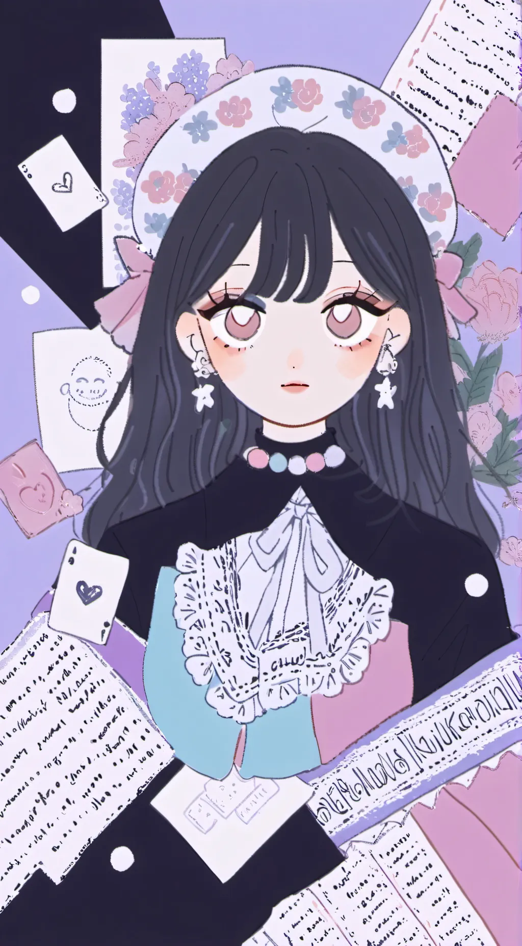 ai character: ur mom background