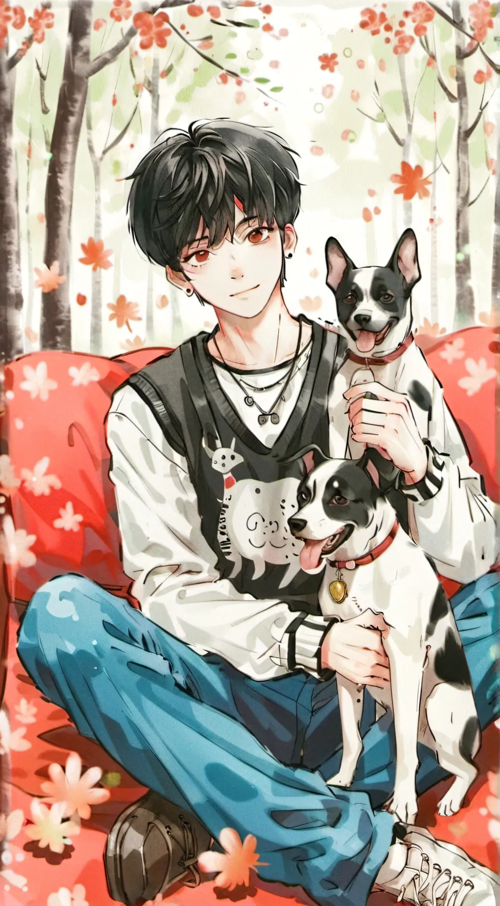 ai character: Jacob  background