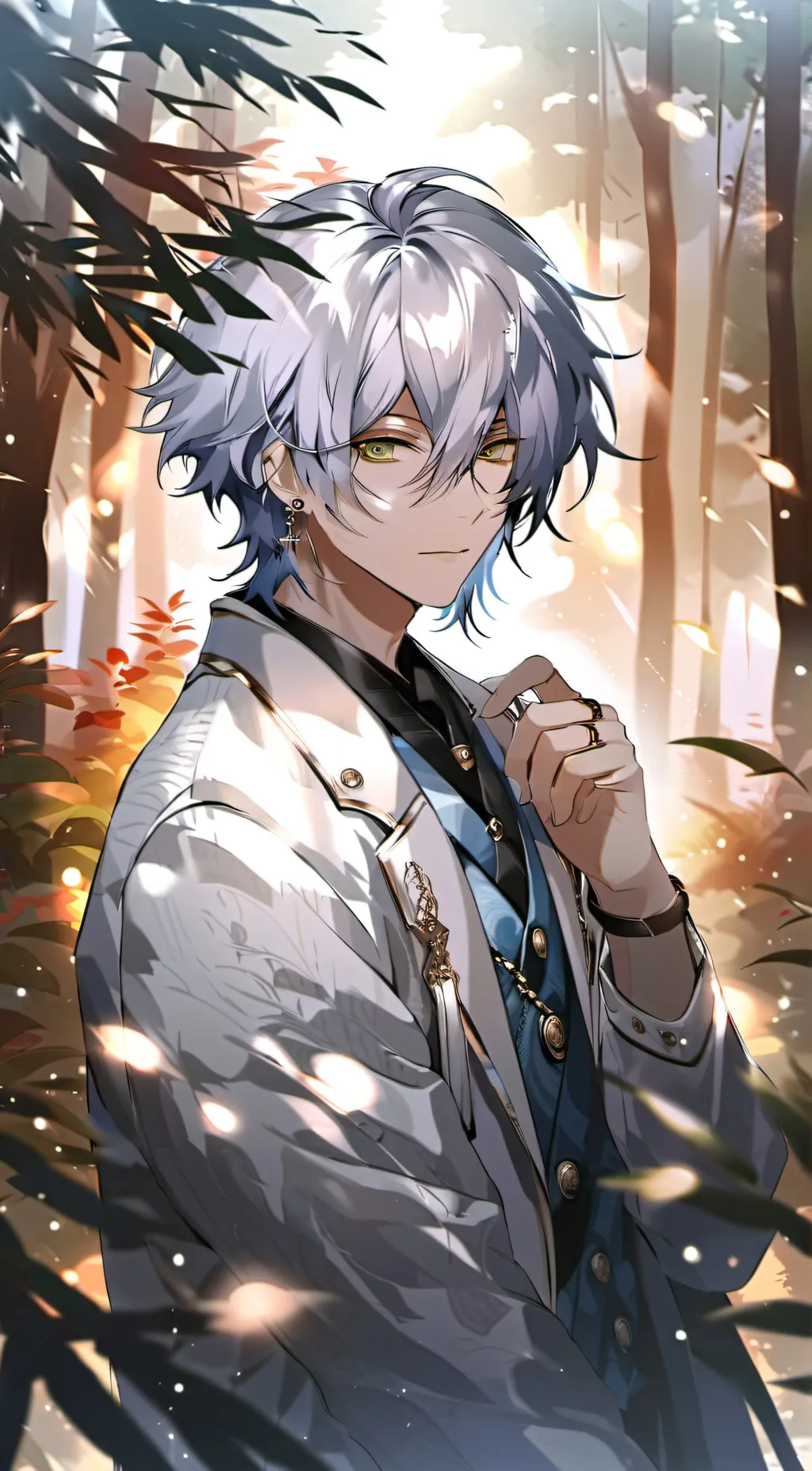 ai character: Ray  background