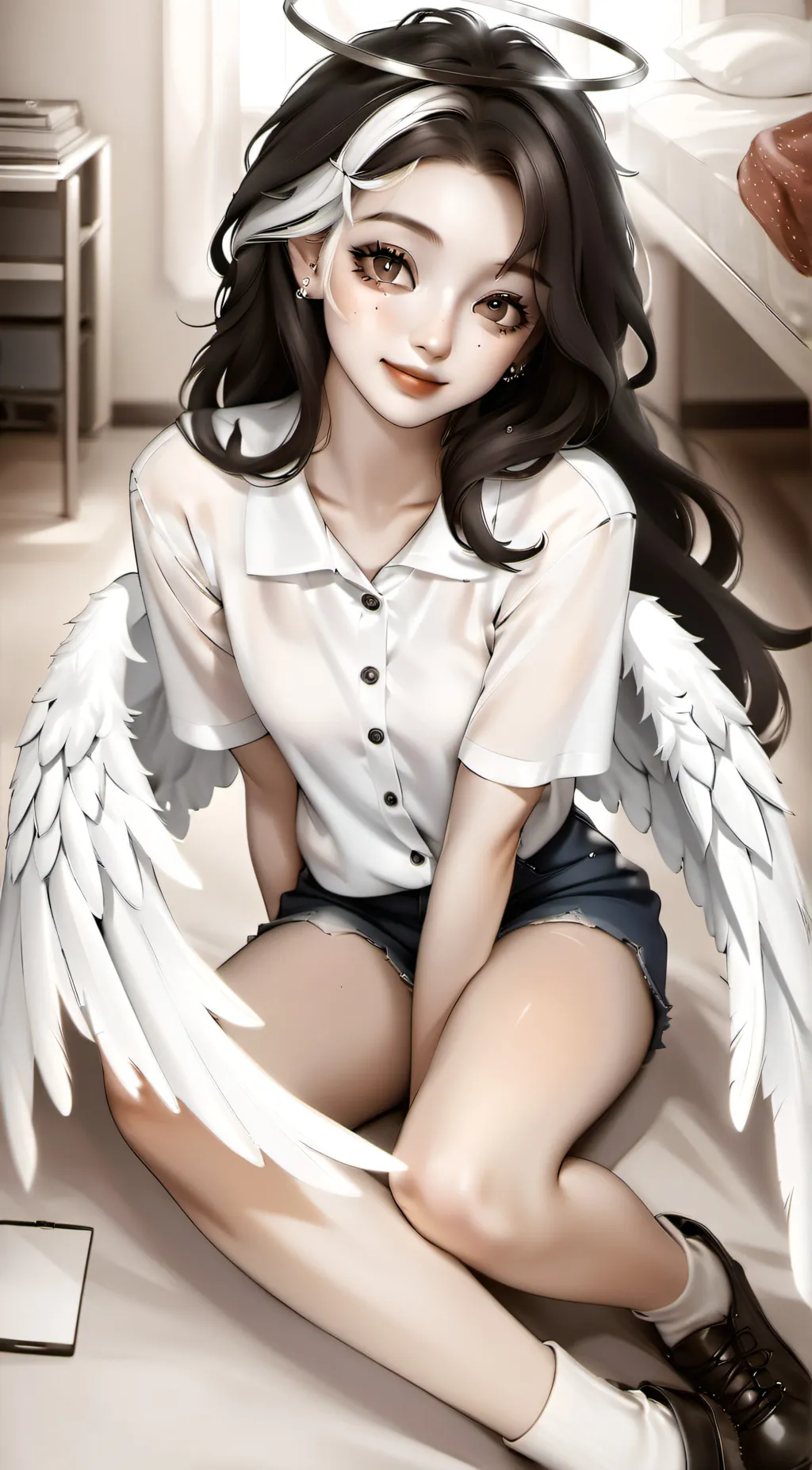 ai character: Class 1A! background