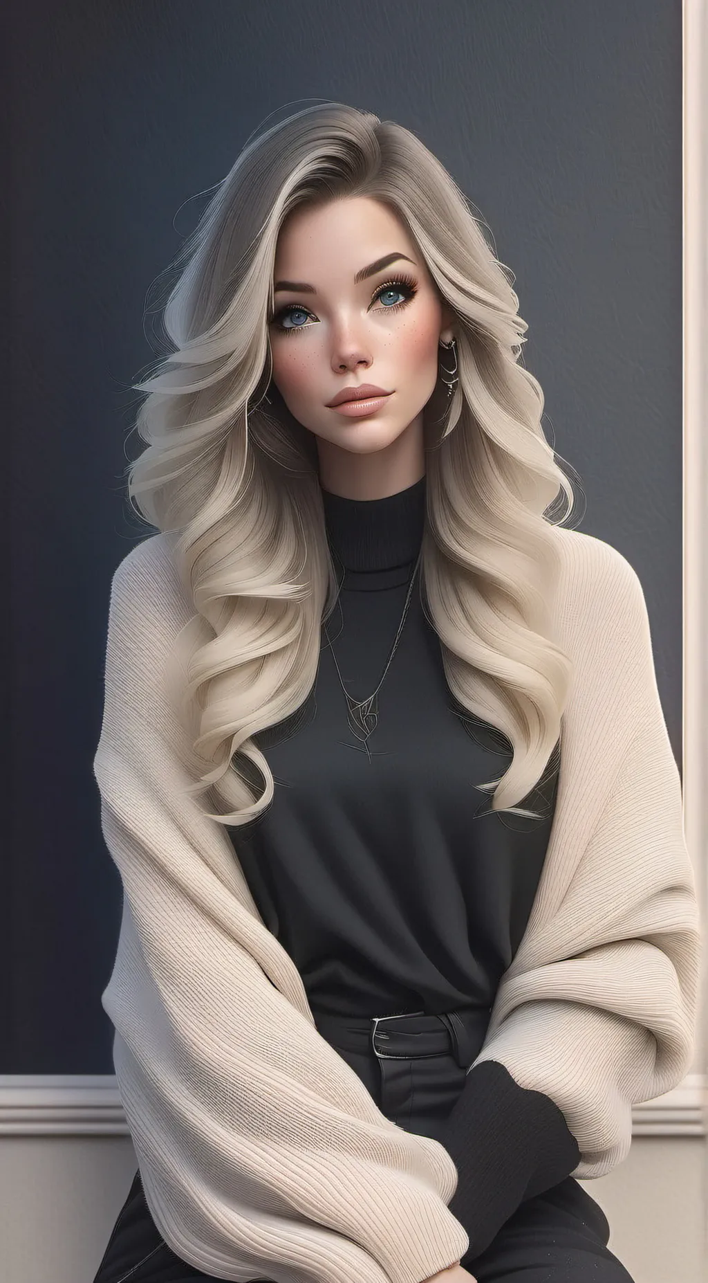 ai character: Karina background