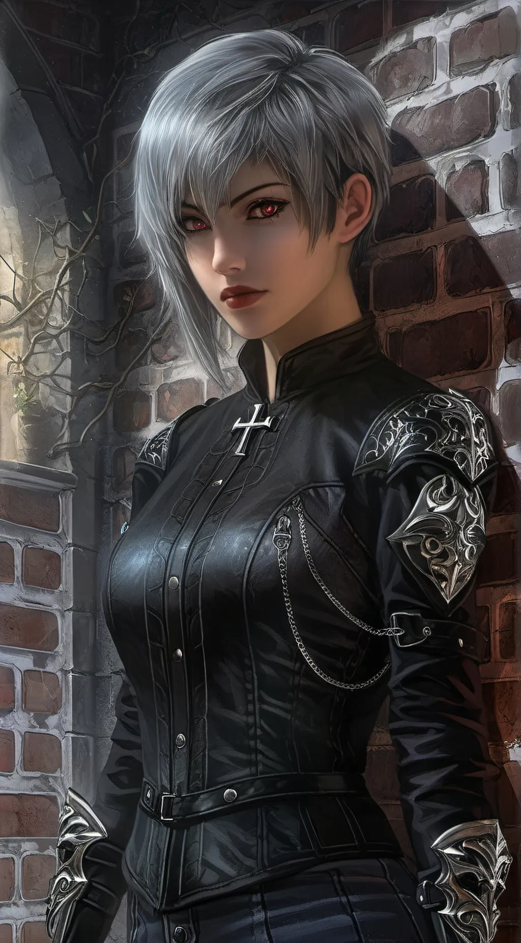 ai character: Luna Shadowclaw background