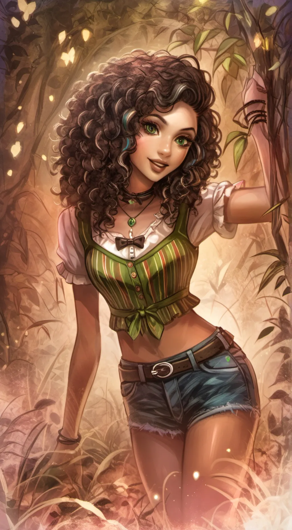 ai character: nilde ballerinzo background