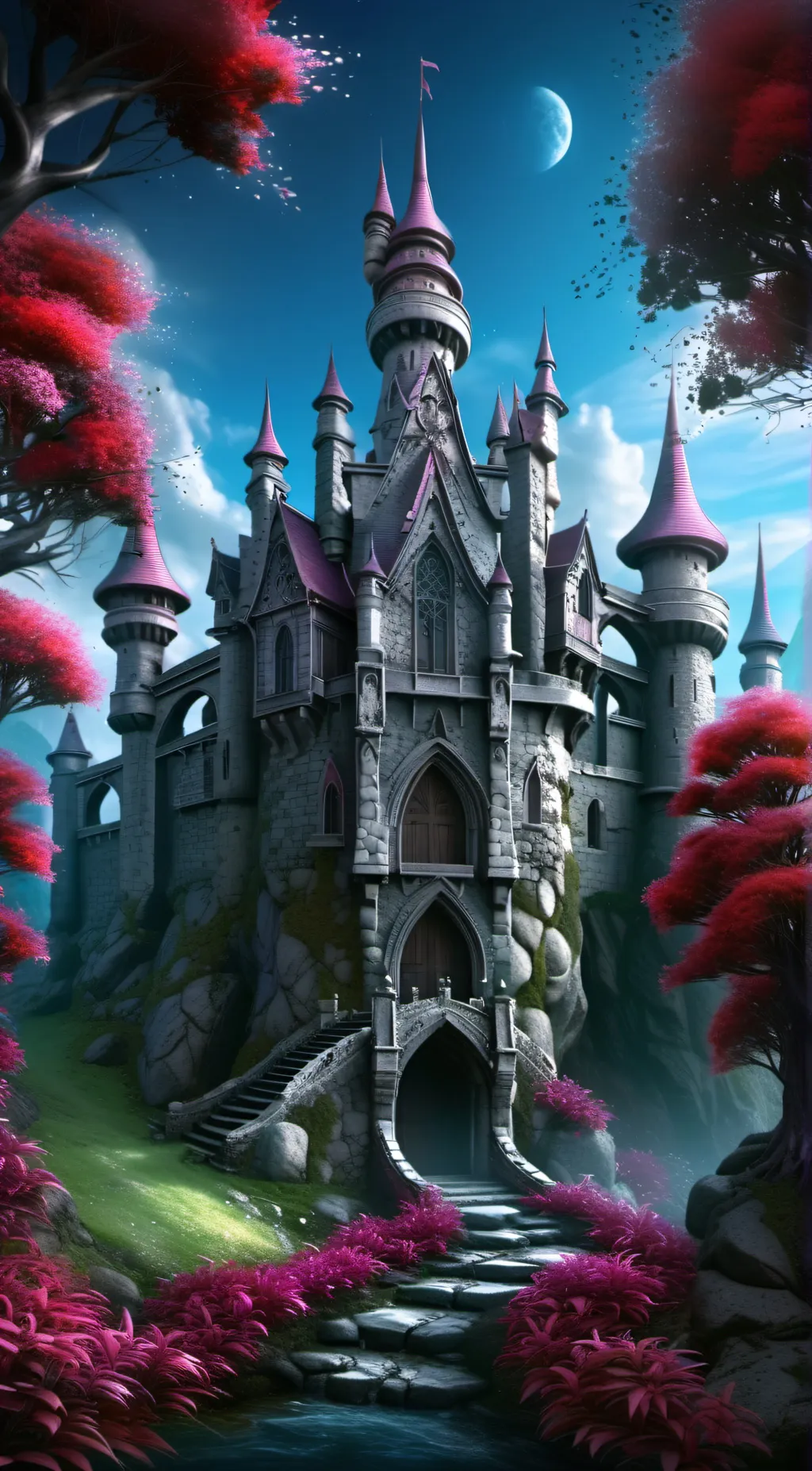 ai character: HAZBIN HUZTLE ZA background