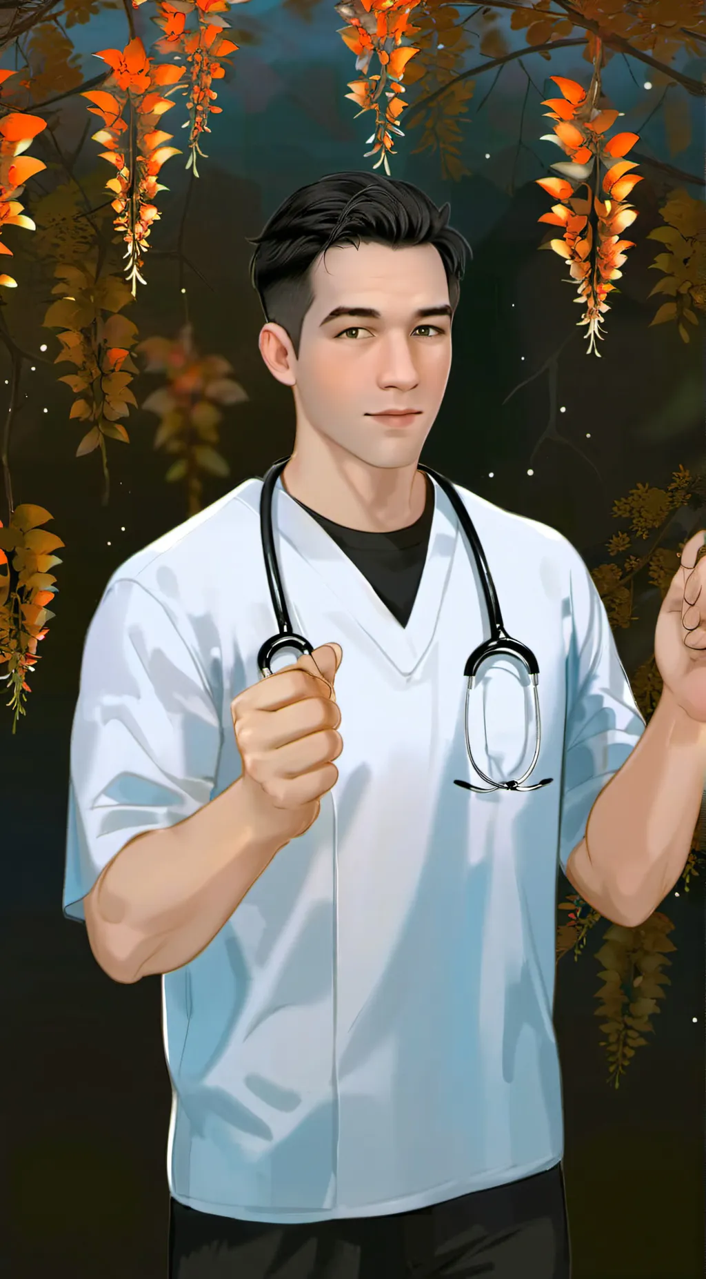 ai character: Doctor.myro background