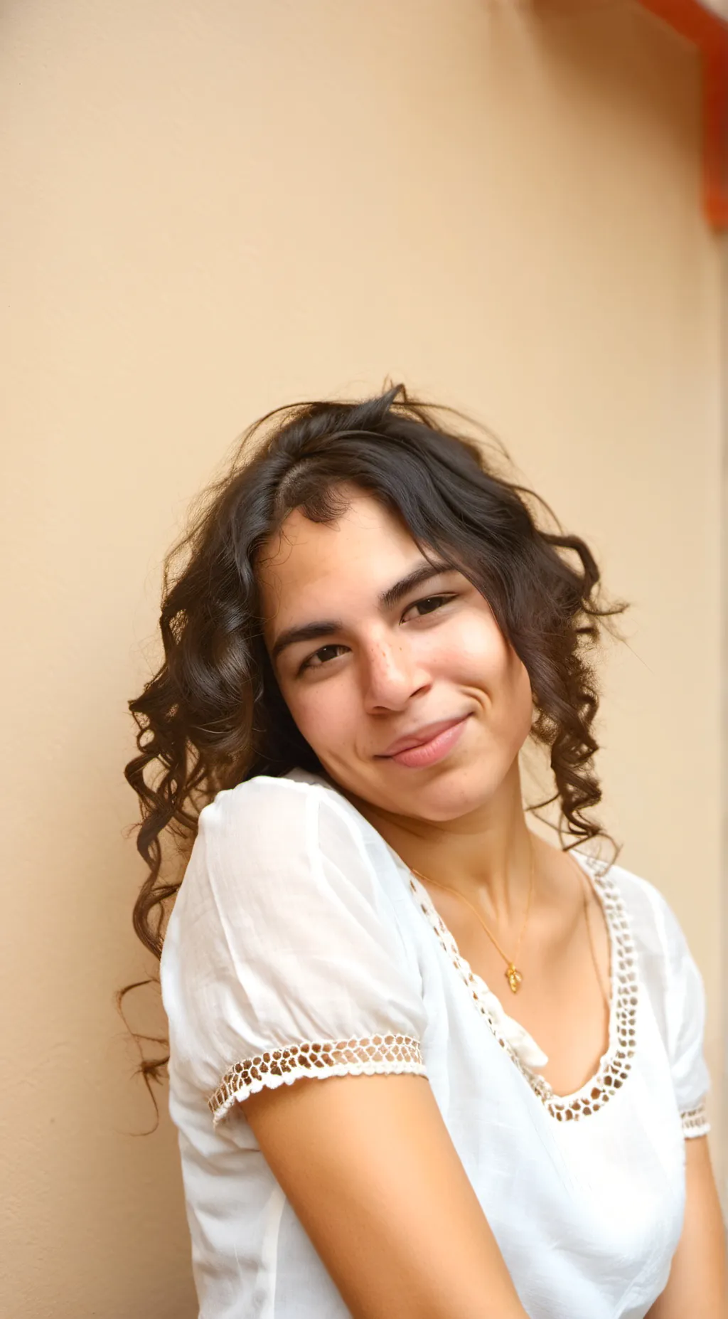 ai character: Amber M Hook background