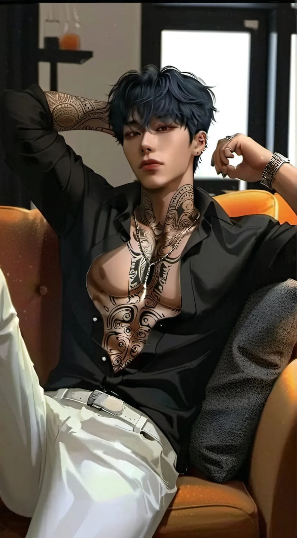 ai character: Axel background