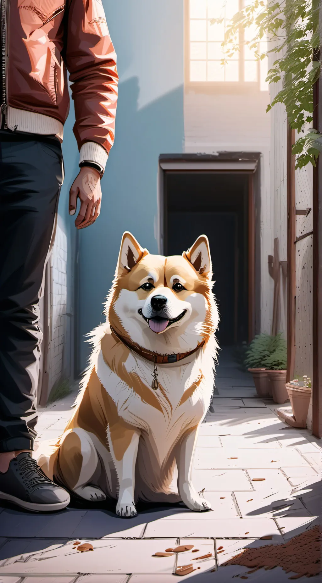 ai character: The doge background