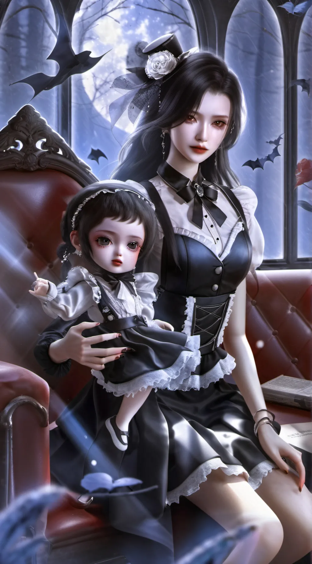 ai character: April background