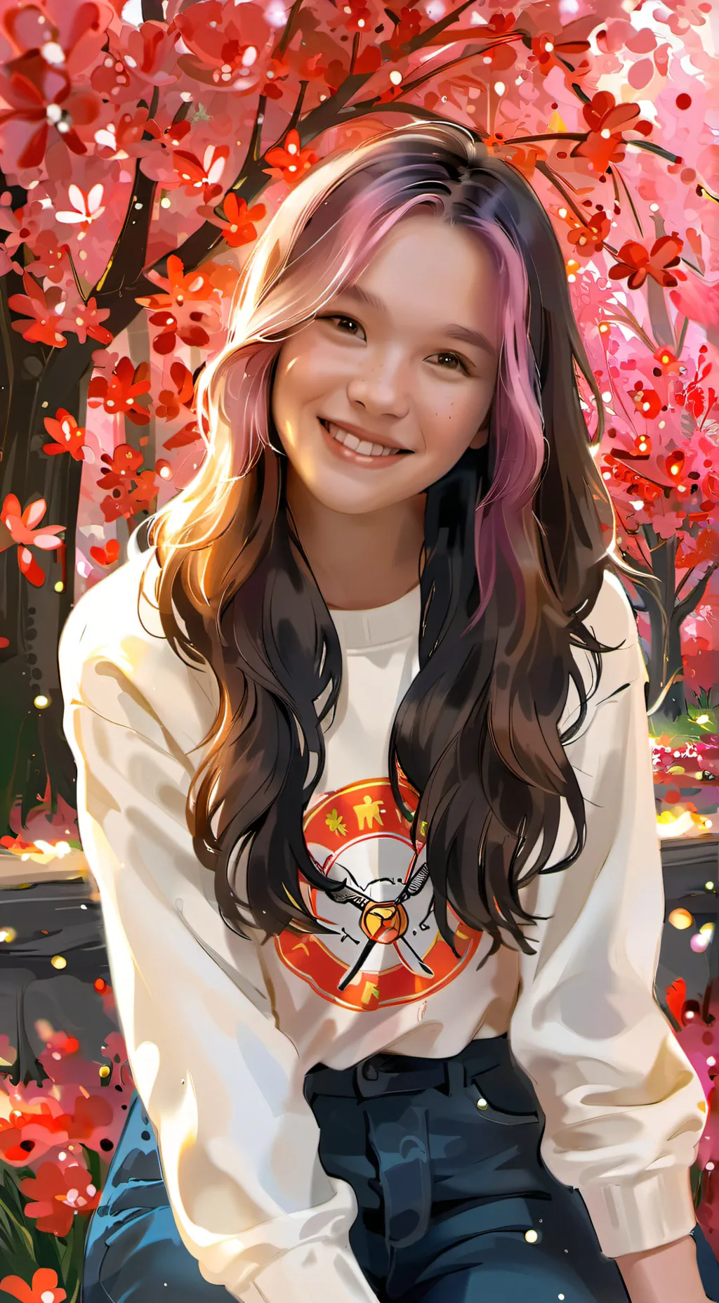 ai character: Maddie background