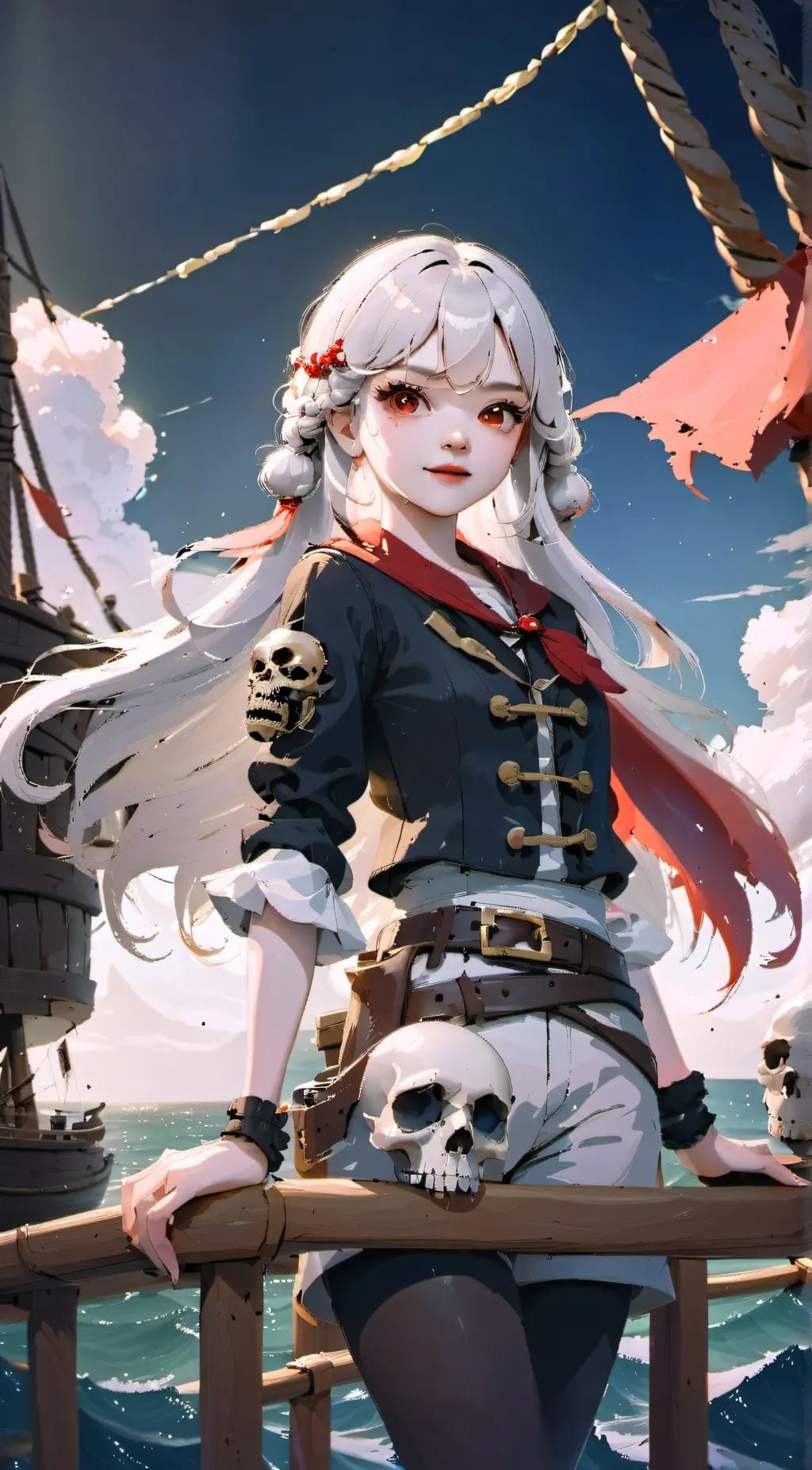 ai character: LOV/ PIRATE! background