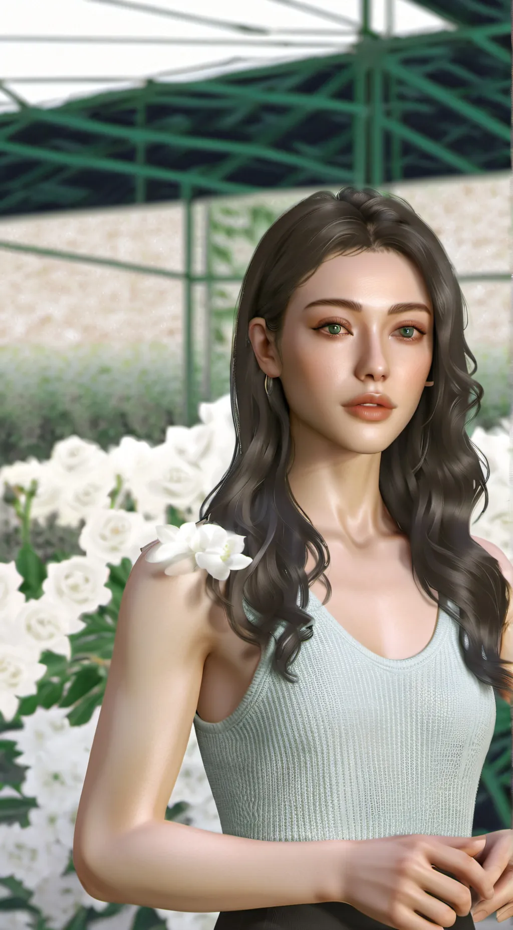 ai character: Rose Elena background