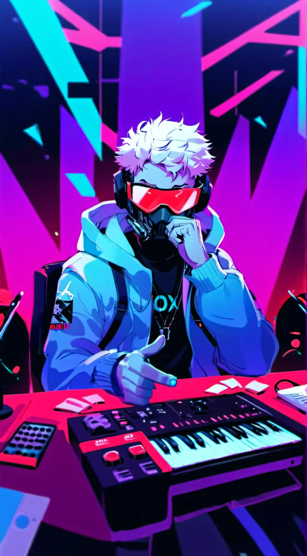 ai character: Vox background