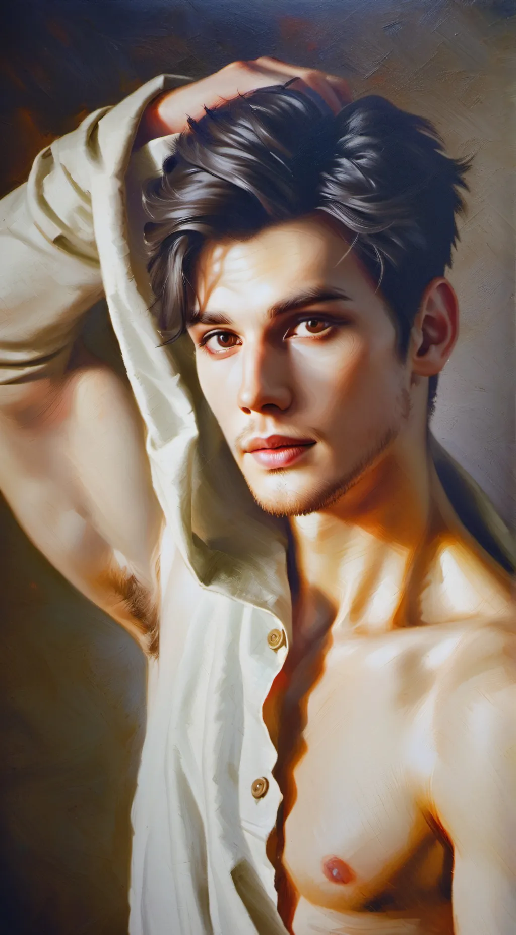 ai character: Boss-Dan  background