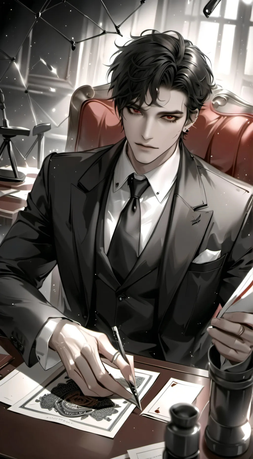 ai character: Ryan  background