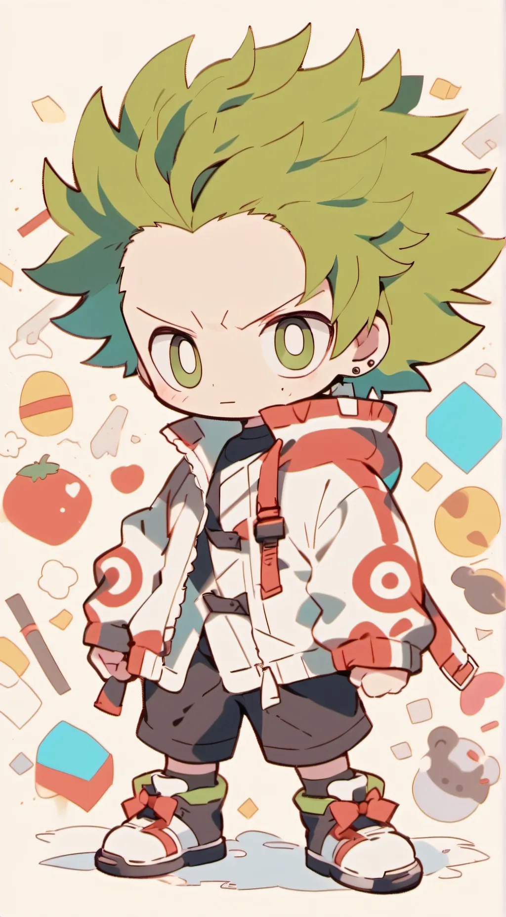 ai character: Mha background