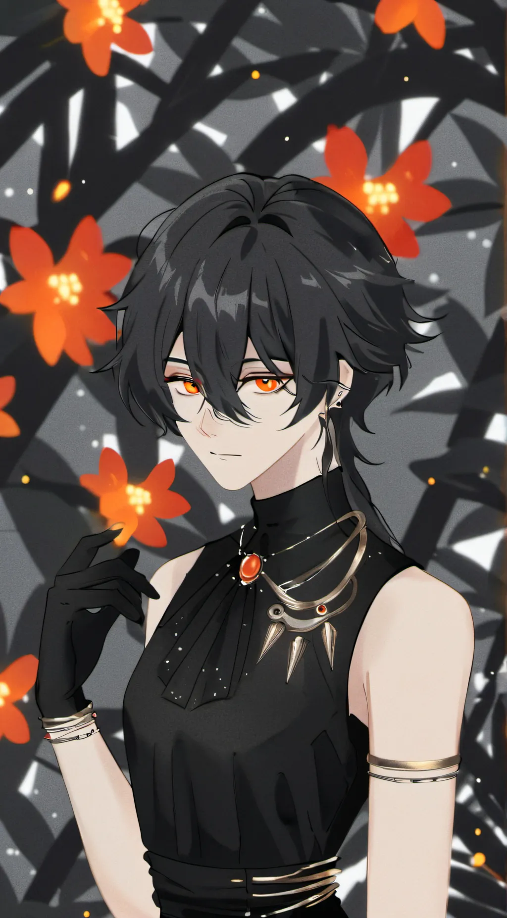 ai character: deku background