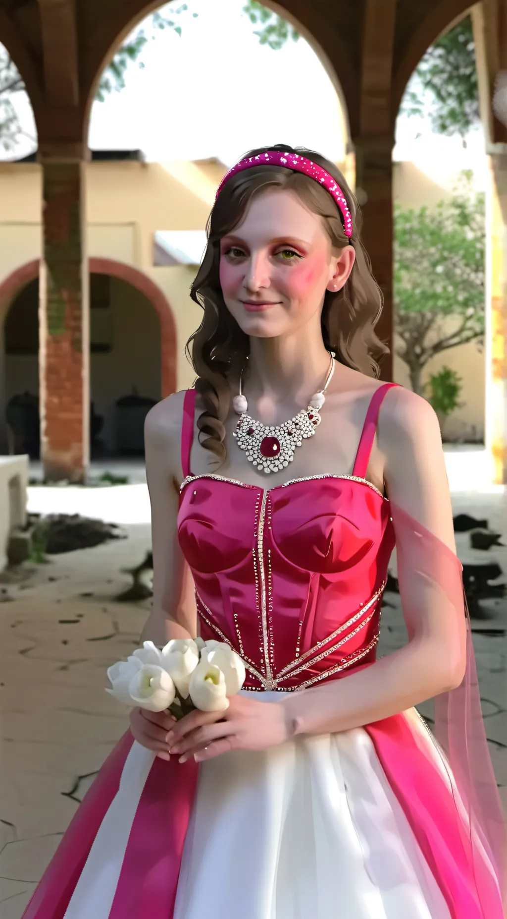 ai character: Pinky  background