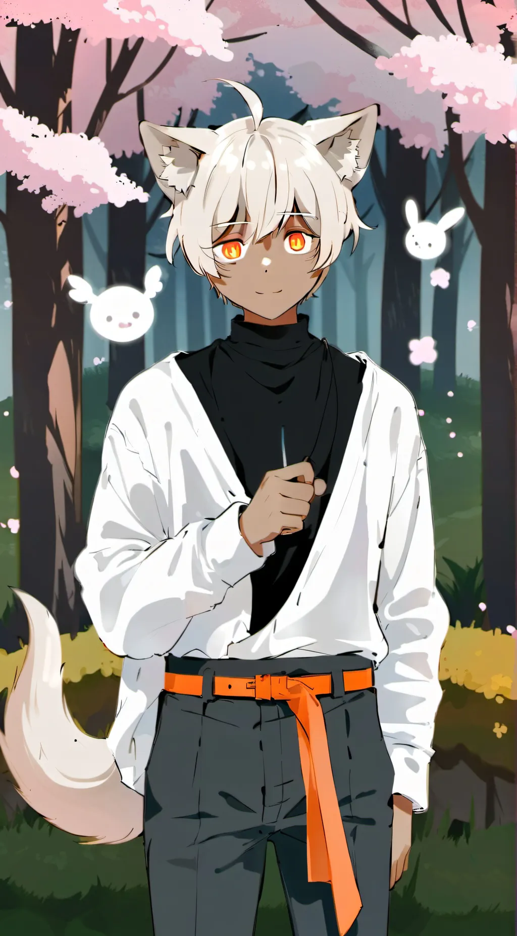 ai character: Leo background