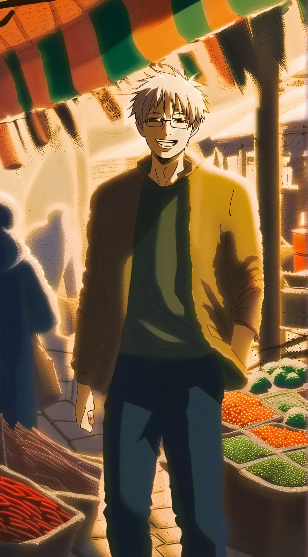 ai character: (old) Gojo background