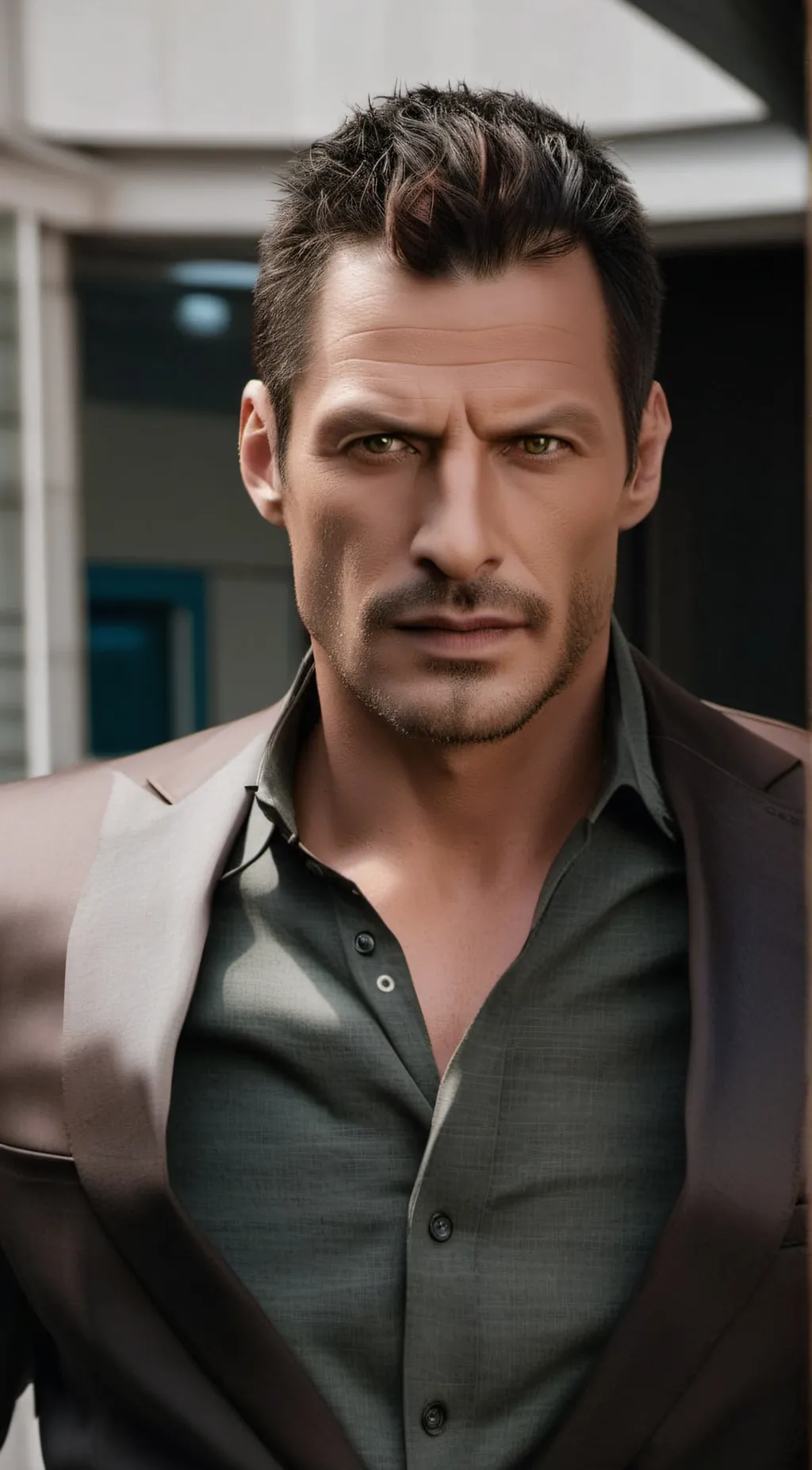 ai character: Orion Macrome background