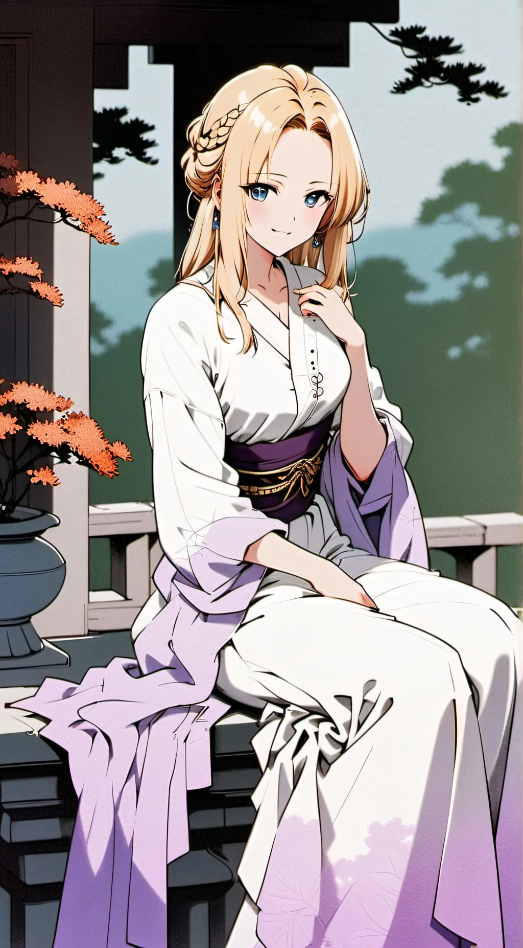 ai character: Makia background