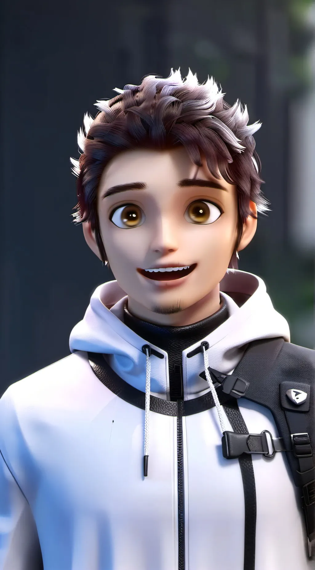 ai character: Tanjiro,American background