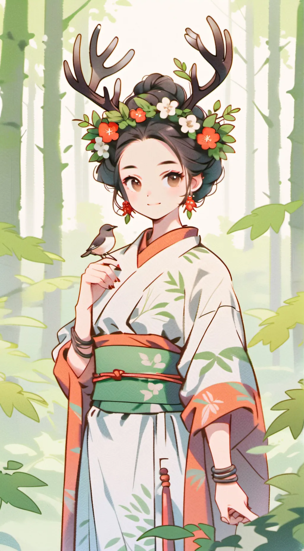 ai character: Mother Nature background