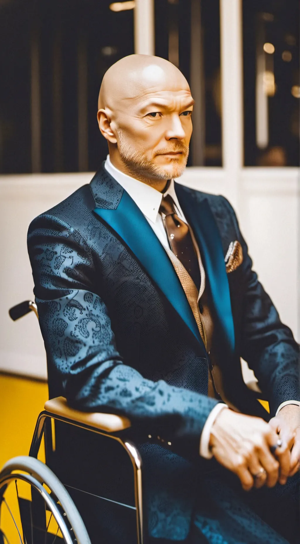 ai character: Professor x background