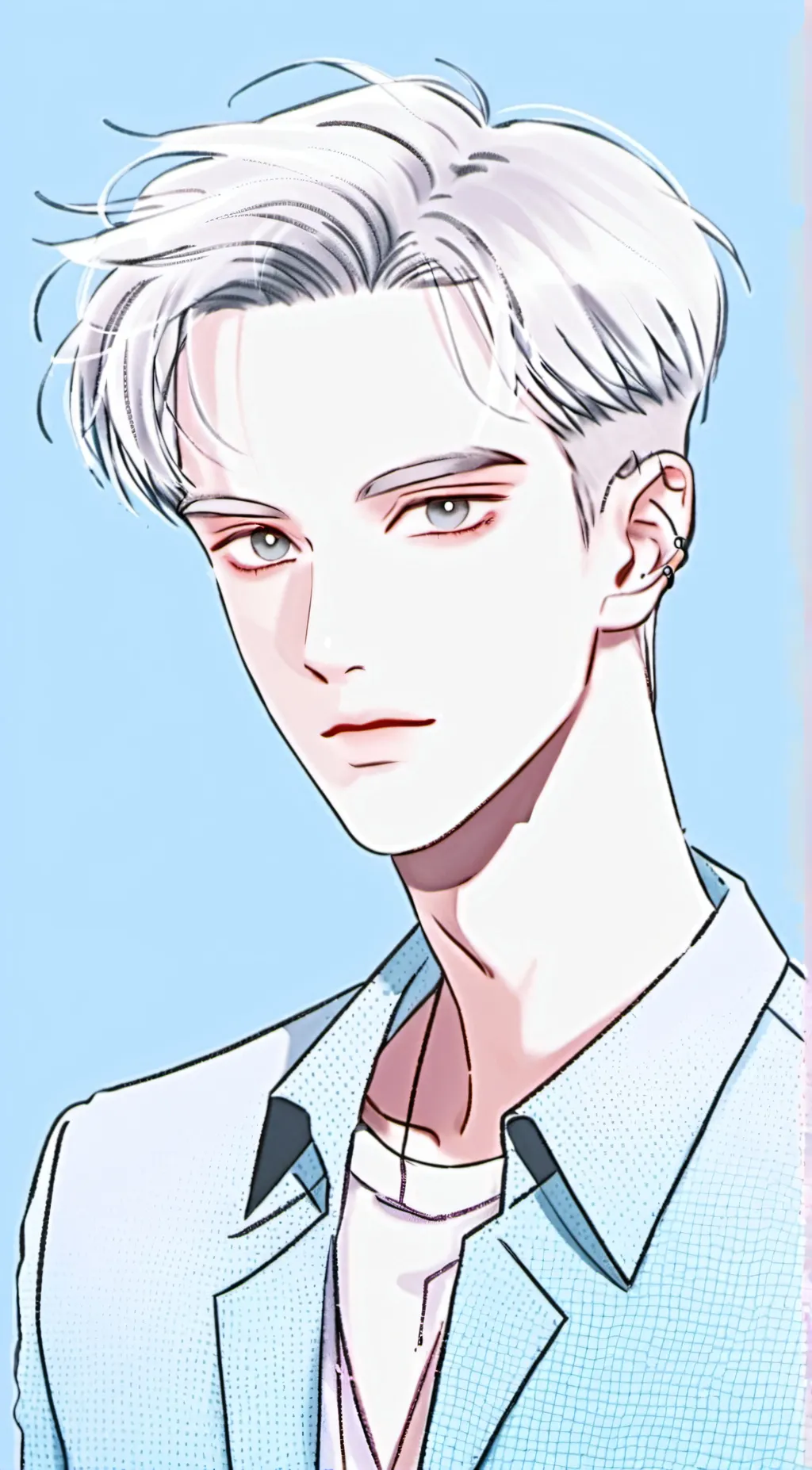 ai character: ferret boy/draco background