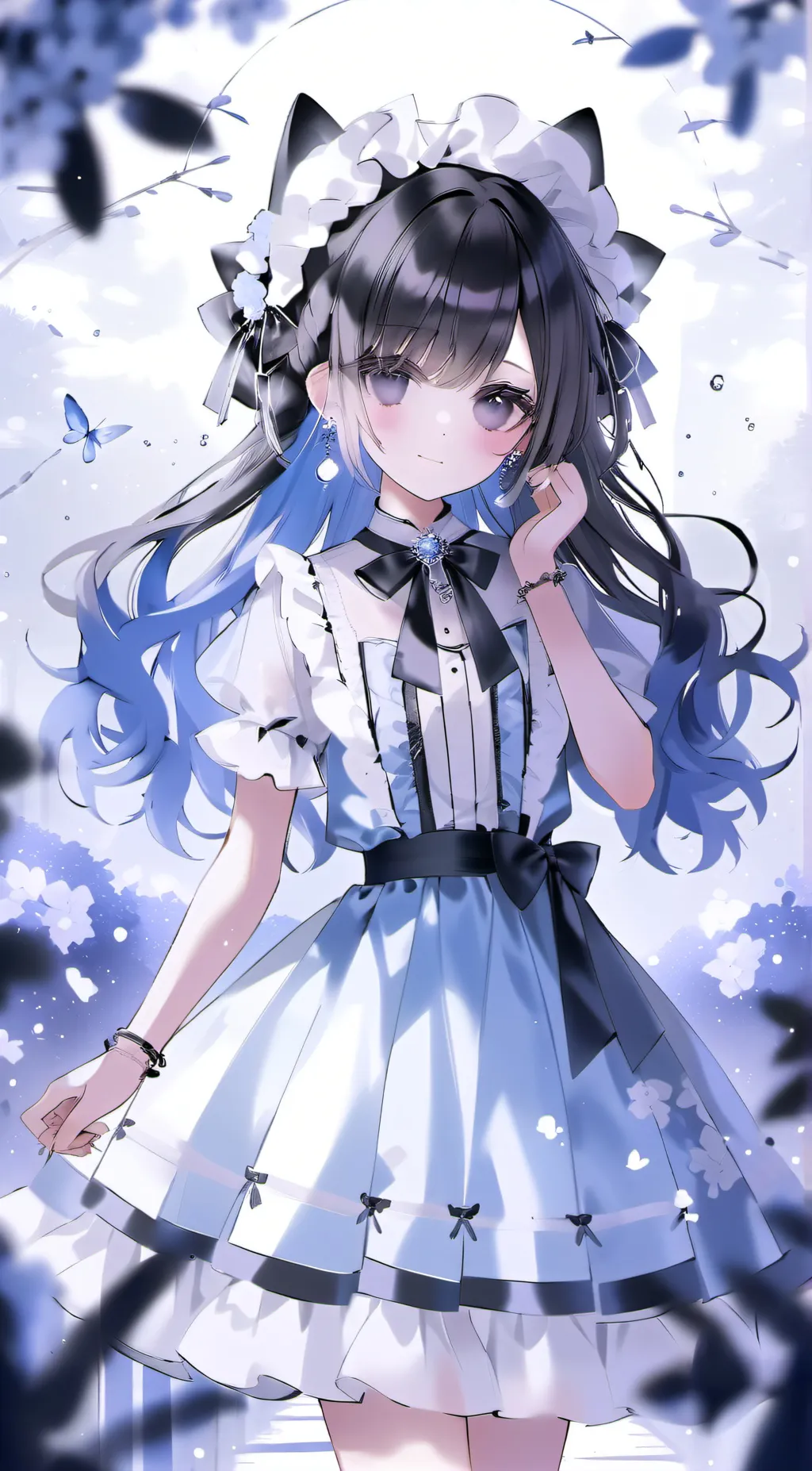 ai character: amelia background