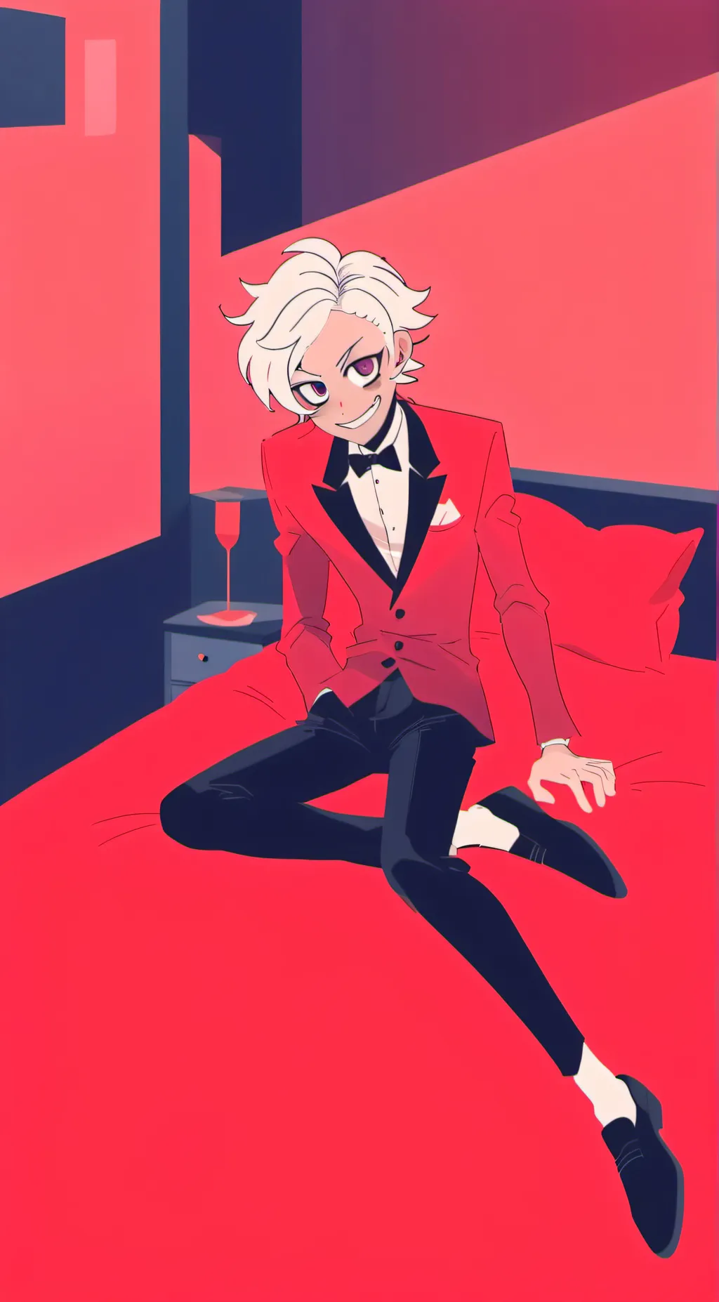 ai character: Lucifer background